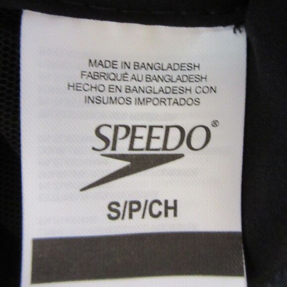 SPEEDO Black Grey Tech Volley Swim Shorts Sz S (30-32) Swim Trunks Swimsuit NWT - Picture 6 of 11